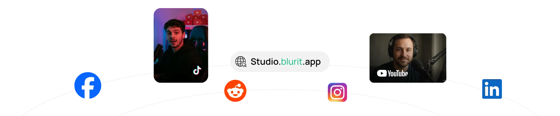 Utilisateurs de Blurit : createurs, journalistes, entreprises