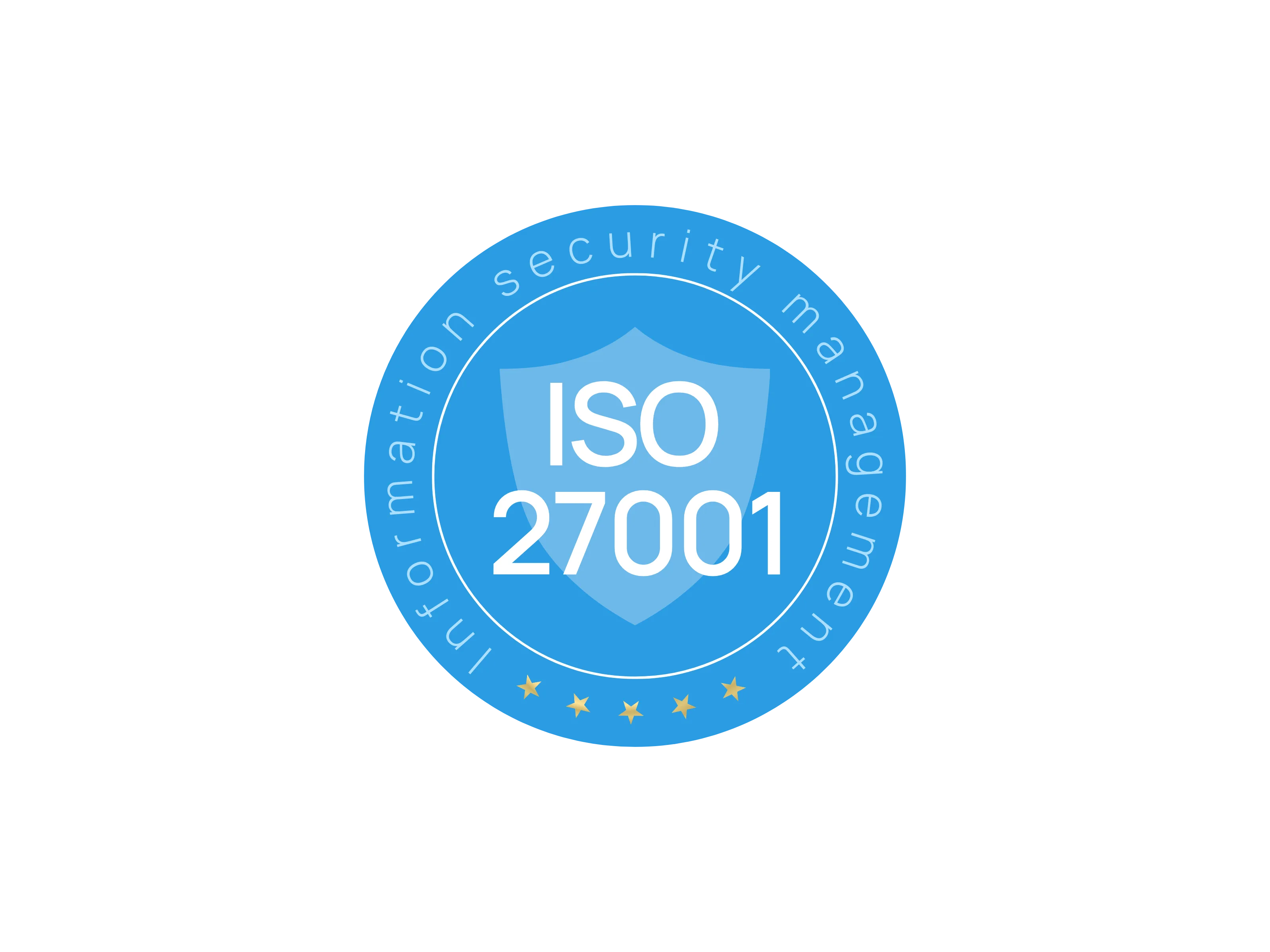 ISO 27001 cloud infrastructure badge